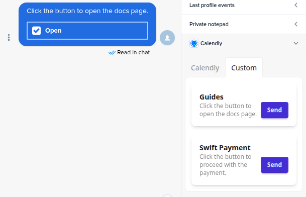 document templates main screen