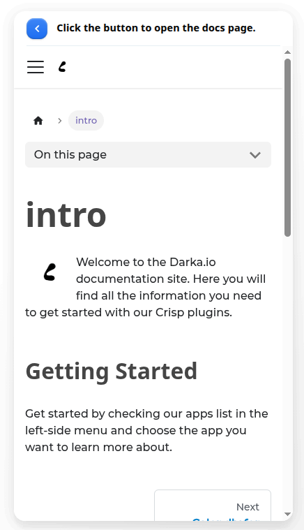 document templates main screen